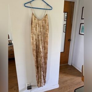 Silk acacia dress